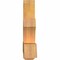 Ekena Millwork Redmond Rough Sawn Timber Gable Bracket, Western Red Cedar, 96"W x 28"H x 6"D x 6"F, 7/12 Pitch GBW096X28X0606RED00RWR - alternate 3